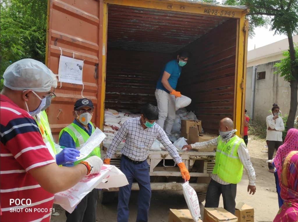 Distribution of dry ration kits to 600 Families - Self4Society