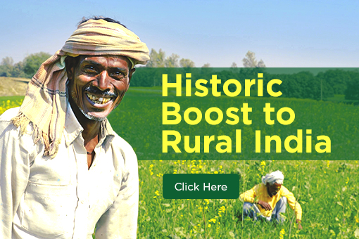 Historic Boost to Rural India