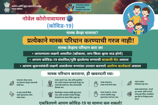 When to wear a mask(Marathi)
