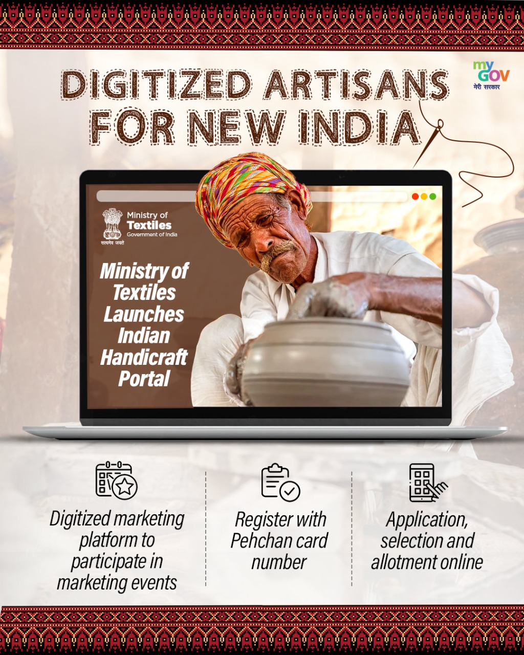 Indian Handicraft Portal for our #Aatmanirbhar craftsmen