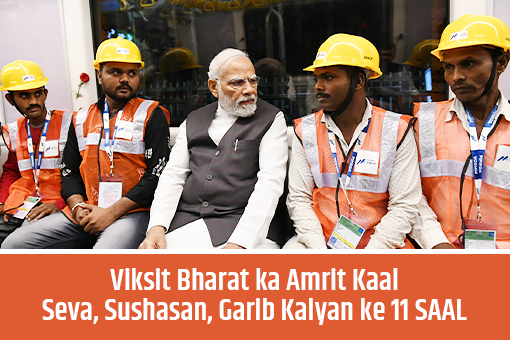 Viksit Bharat Ka Amrit Kaal Seva, Sushasan, Garib Kalyan Ke 11 Saal
