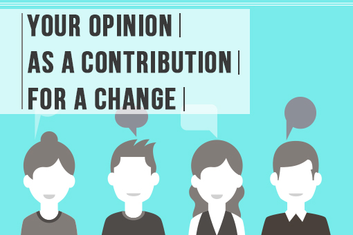 Your Opinion as Contribution for Change