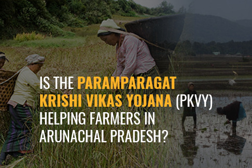 Is the Paramparagat Krishi Vikas Yojana (PKVY) helping farmers in Arunachal Pradesh?