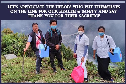 LET’S APPRECIATE THE HEROES AND SAY THANK YOU FOR THEIR SACRIFICE 