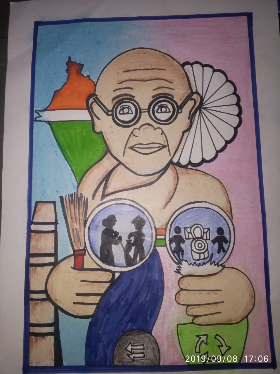 Art Competition on Gandhi Jayanti 