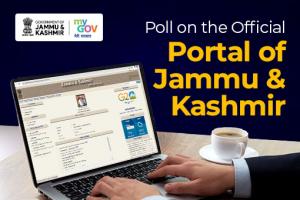 Poll on Official Portal of Jammu and Kashmir 