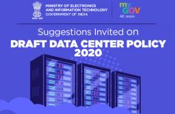 Suggestions Invited on Draft Data Center Policy 2020