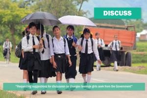 CHANGES YOUNG WOMEN SEEK FROM THE GOVERNMENT