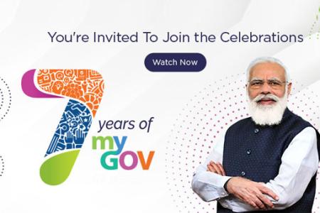 Join Us Live: 7 Years Celebration of MyGov