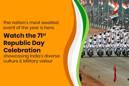 This Republic Day, let's celebrate the vibrant spirit, valour & diversity of India