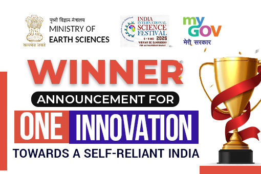 Winner Announcement for One Innovation - Towards A Self-Reliant India