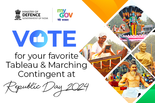 Vote for your Favourite Tableau at Republic Day 2024