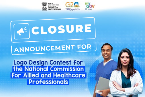 Closure Announcement for Logo Design Contest for the National Commission for Allied and Healthcare Professionals