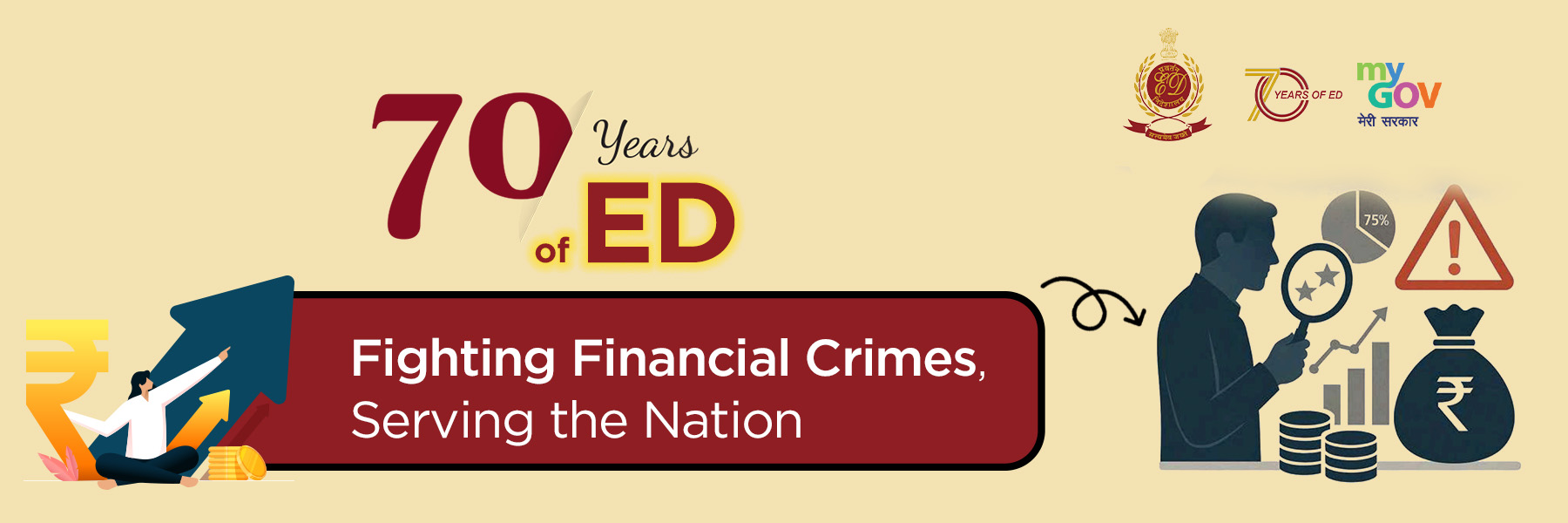 70 years of ED - Fighting Financial Crimes, Serving the Nation