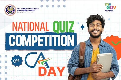 National Quiz Competition on CA Day National Quiz Competition on CA Day