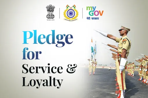 Pledge for Service & Loyalty Pledge for Service & Loyalty