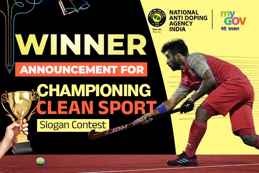 Winner Announcement for Championing Clean Sport – Slogan Contest