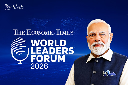 PM Modi participates in the Economic Times World Leaders Forum 2026