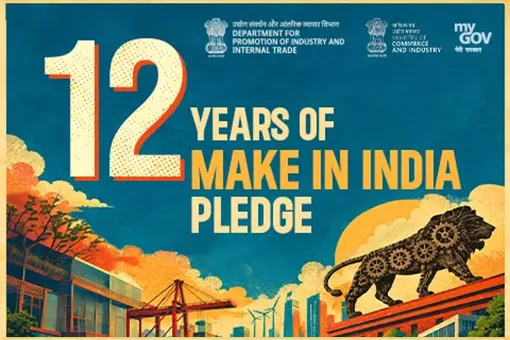 12 Years of Make in India Pledge 12 Years of Make in India Pledge