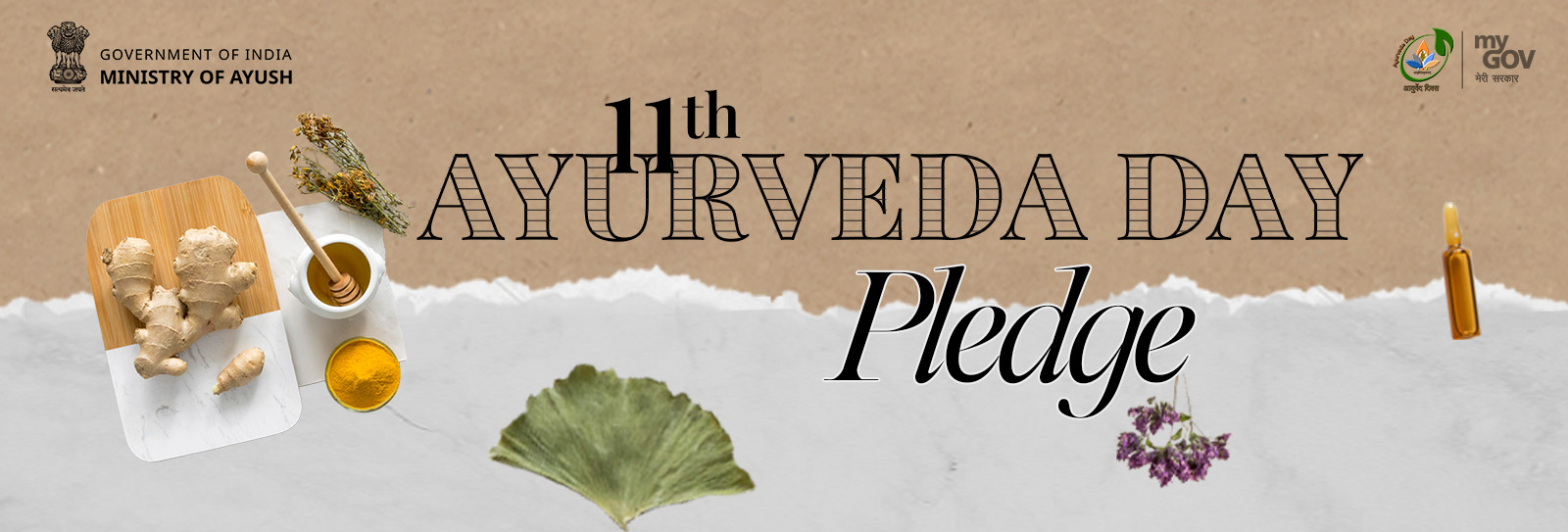 11th Ayurveda Day Pledge