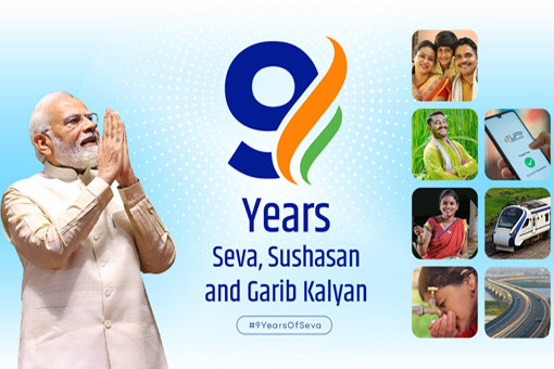 Image of 9 Years Seva, Sushasan and Garib Kalyan