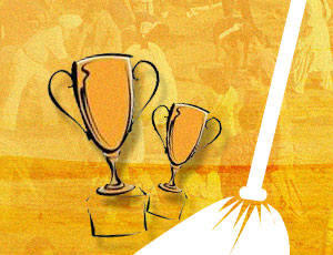 Image of Announcement of contest winners to suggest a Title and Tagline for the proposed scheme of NSKFDC