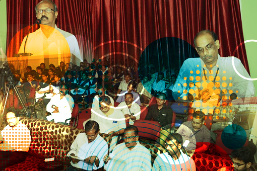 Image of A meet was held at PR Degree College of Kakinada on 29th October 2015