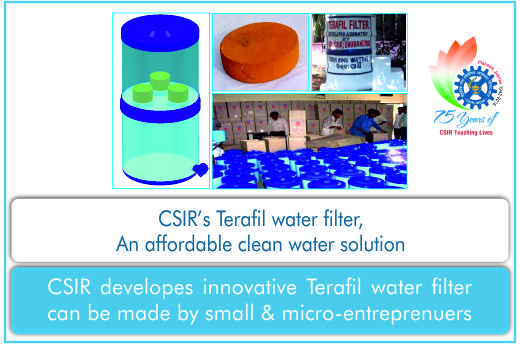 Image of TERAFIL WATER FILTER—AN AFFORDABLE CLEAN WATER SOLUTION