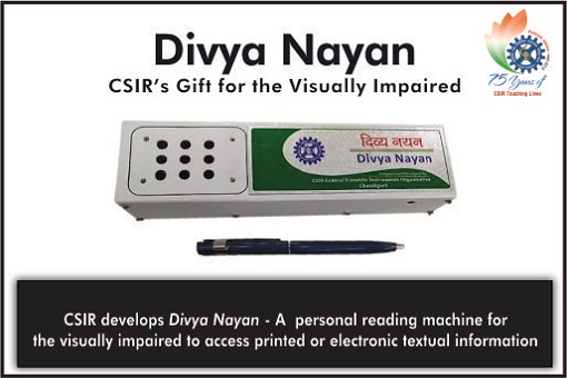 Image of Divya Nayan: CSIR’ Gift For The Visually Imapaired