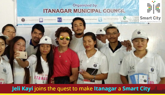 Image of Jeli Kayi joins the quest to make Itanagar a Smart City