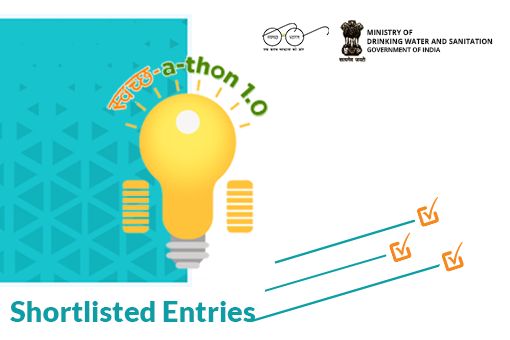 Image of Shortlisted Entries for Swachhathon 1.0 Grand Finale