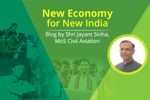 Image of New economy for new India: Fundamental changes put in place for an open, transparent, competitive and innovation-driven economy