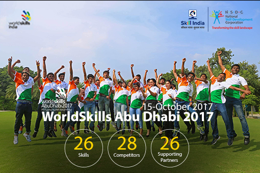 Image of Skill champions from India at WorldSkills Abu Dhabi 2017