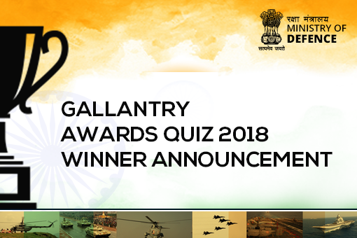 Image of Gallantry Awards Quiz 2018 Winner Announcement