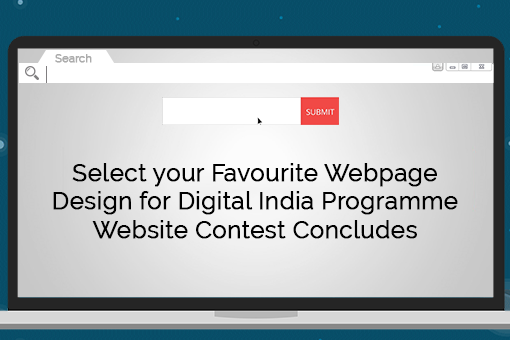 Image of Select your Favourite Webpage Design for Digital India Programme Website contest concludes