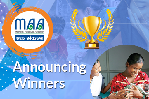 Image of Announcing Winners for Mother’s Absolute Affection (MAA) Programme