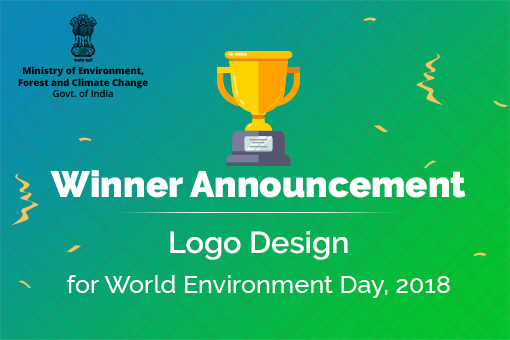Image of Winner Announcement for Design of Logo, MoEF & CC for World Environment Day, 2018