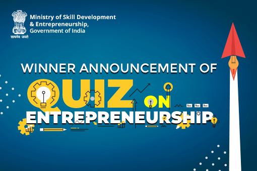 Image of Winner Declaration of Quiz Competition on Entrepreneurship