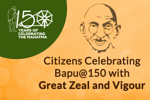 Image of Citizens Celebration Bapu@150 with Great Zeal and Vigour