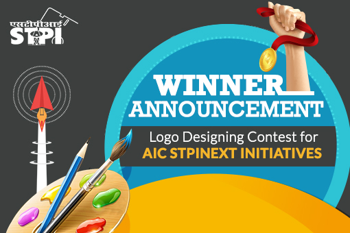 Image of Winner Announcement of Logo Design Contest of STPINEXT INITIATIVES
