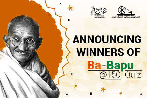 Image of Winner Announcement of Ba - Bapu Quiz