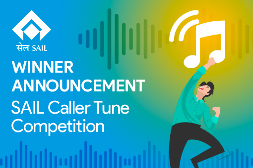 Image of Winner Announcement of SAIL Caller Tune Competition