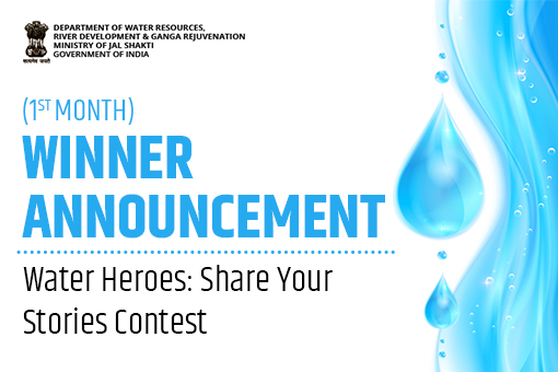 Image of Winner announcement for the first month of Water Heroes: Share Your Stories Contest