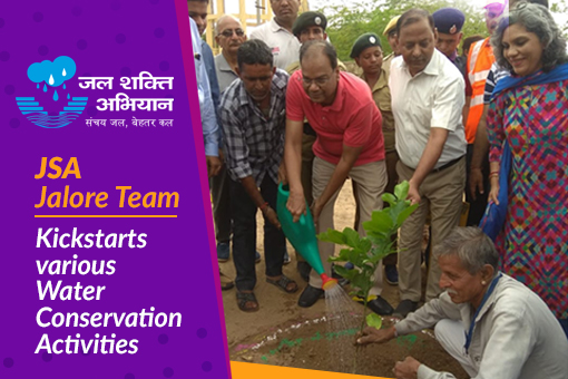 Image of JSA Jalore Team kickstarts various water conservation activities