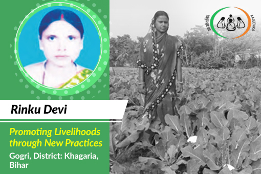 Image of Improving livelihoods through adoption of best practices – Rinku Devi