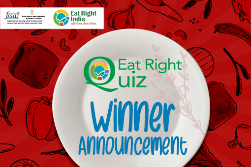 Image of Winner Announcement of Eat Right Quiz