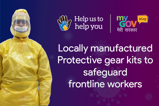 Image of Locally manufactured Protective gear kits to safeguard frontline workers