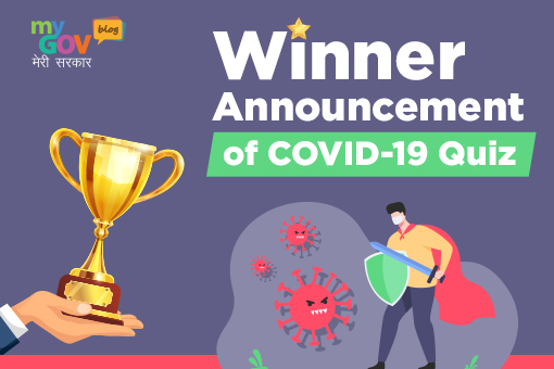 Image of Winner Announcement of COVID-19 Quiz