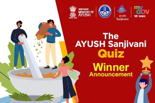 Image of The AYUSH Sanjivani Quiz Winner Announcement
