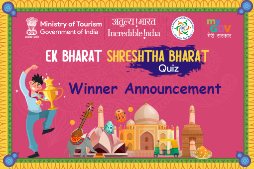 Image of EK BHARAT SHRESTHA BHARAT Quiz Winner Announcement